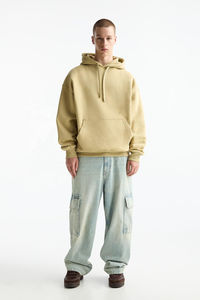 Sudadera con capucha personalizada Oem Logo Pullover Térmica de gran tamaño Transpirable Sudadera con capucha en blanco para hombres - Product Image 2