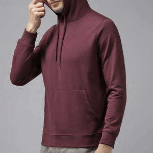 เสื้อฮู้ดดี้ผู้ชายเนื้อหนัก 280-520 GSM สกรีนโลโก้ได้ ผ้าฟลีซนุ่ม อุ่นสบายสำหรับฤดูหนาว เนื้อผ้านุ่มละมุนผิว ทรงสลิมฟิต สไตล์ลำลอง - Product Image 3