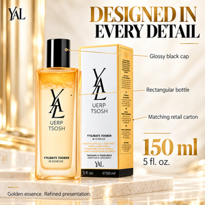 <span class=keywords><strong>YAL</strong></span> Golden Bi Phase Facial Essence Toner 150ml con Fiore di Cactus e Pantenolo Idratante per la Cura Quotidiana della Pelle - Product Image 6