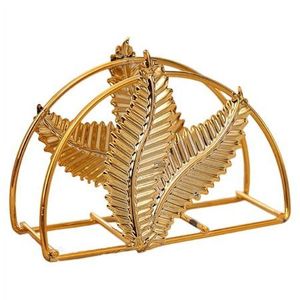 Waterproof Napkin Holder Elegant Antique Design Organizer Feature for Dining <b>Table</b> <b>Kitchen</b> Countertop Decoration Carton Packed - Product Image 5