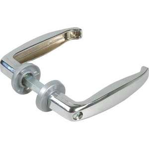 MANILLAS DE PUERTA DE METAL CROMADO TORNILLO ZAMA EN CABEZA MM 25/33 Q8 - Product Image 1