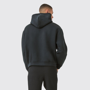 OEM Sweat à capuche complet surdimensionné en éponge française imprimé en 3D pour hommes sweat-shirt à capuche d'hiver brodé de logo personnalisé - Product Image 4