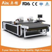 Máquina Cortadora de Cajas de Cartón Corrugado con Cuchillo Oscilante Digital CNC Automática AOL 1325 1625