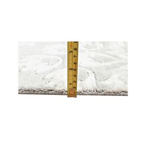 ชุดพรมพื้นที่ผ้าไหมถักด้วยมือแบบหรูหรางานตามสั่งปักลวดลายแอบสแตรกต์ต่ำสำหรับห้องนั่งเล่นห้องสวดมนต์พื้นที่ประตู - Product Image 6