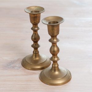 Classic Table Decoration Candle Stand Candle Holder Handcrafted Handmade Metal <b>Brass</b> <b>Candlestick</b> Candle Holder Affordable Price - Product Image 3