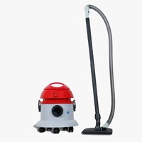 Aspirateur industriel économique Dass Mini Lotus P1 rouge en plastique et métal, 5 kg, garantie 1 an, pour menuiserie, OEM Izmir