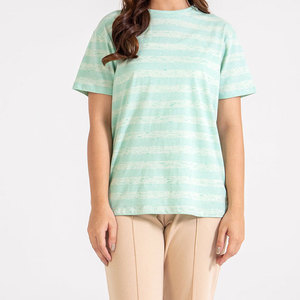 T-shirt oversize tendance pour femmes, coupe ample unique, 100% coton de qualité supérieure, logo personnalisé, haute qualité avec MOQ faible - Product Image 1