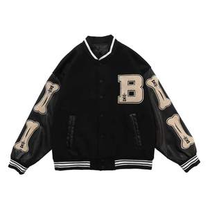 Blouson Bomber de Baseball Homme OEM Haute Qualité 2026 – Veste d'Hiver Streetwear avec Poches pour Homme - Product Image 1