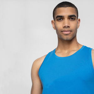 2023 nueva llegada personalizada hombres camiseta sin mangas de talla grande transpirable cómodo gimnasio camiseta sin mangas para hombres - Product Image 3