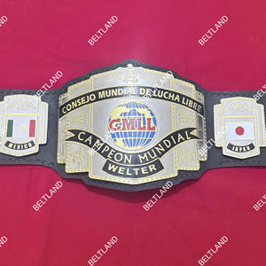 Ceinture de championnat de poids lourd CMLL en zinc 2 mm 4 mm taille adulte - Product Image 1