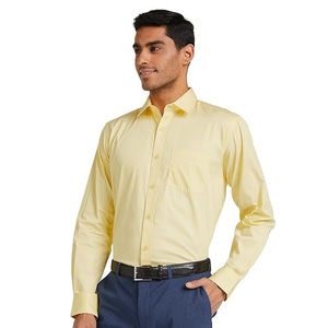 Best Selling Fit <b>Men</b> Shirt Made with Soft Cotton Blend and Front Buttons with Collar for Formal Wear Available at Export price - Product Image 1