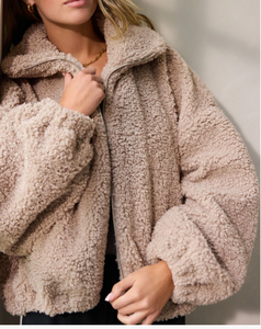 Jersey con cremallera Color sólido liso Manga larga Por encargo Precio al por mayor Sudaderas con capucha cortas para mujeres - Product Image 5