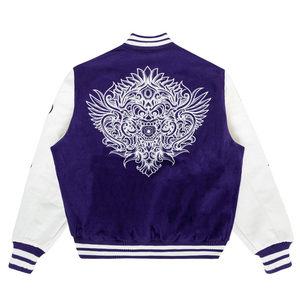 Chaquetas universitarias bordadas para hombre de peso ligero, diseño de cuello personalizado, chaquetas universitarias bordadas para hombre a la venta - Product Image 6