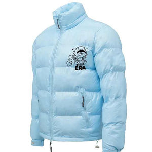 Chaqueta acolchada ligera y empacable para hombre, abrigo de invierno con capucha acolchado cálido, senderismo al aire libre, abrigo aislado para clima frío - Product Image 6