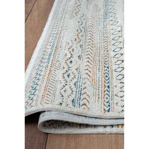 Tapis d'intérieur multicolore moderne HL007 de Netline Home Depot, 100 % polyester, anti-peluches, facile à nettoyer, durable pour la chambre à coucher et le bureau - Product Image 1