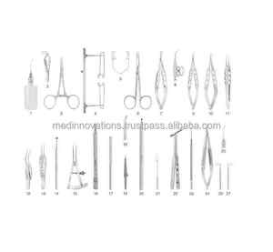 Ensemble d'instruments de chirurgie du glaucome Manuel Acier inoxydable Acier métallique de haute qualité pour des performances optimales par SurgiRight - Product Image 1