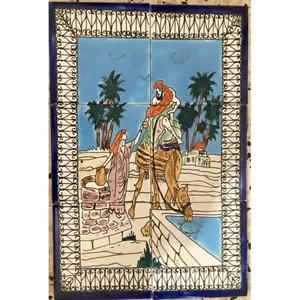 กระเบื้องเซรามิกจิตรกรรมฝาผนังสำหรับตกแต่งผนังห้องครัว12 "x 18" - Product Image 1