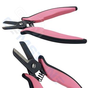 Pinzas Cortadoras de Queratina de Acero Inoxidable, Herramienta de Eliminación de Extensiones de Cabello, Cortador de Microenlaces, Agarre Antideslizante, Herramienta Profesional - Product Image 6