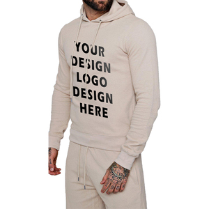 Chándal de algodón 100% con capucha, impresión por sublimación personalizada, logotipo personalizado para hombres, mujeres y niños, perfecto para fitness activo - Product Image 3