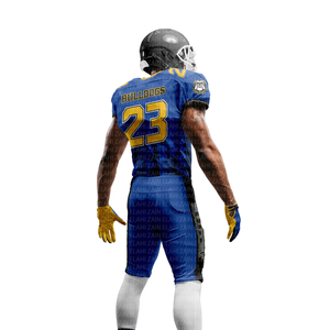 Nouveau maillot de football américain 2026 à manches courtes personnalisable 100 % polyester pour hommes, uniforme d'entraînement pour équipes sportives - Product Image 3