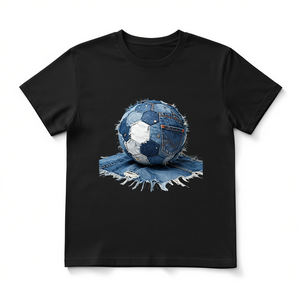 เสื้อยืดคอตตอนโอเวอร์ไซส์แบบยูนิเซ็กซ์ 210GSM พิมพ์ลายดอกกุหลาบ - Product Image 2