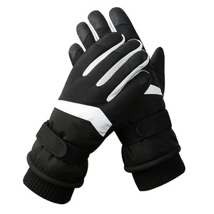 Guantes de Esquí Impermeables para Invierno, Guantes Térmicos Aislantes para Snowboard con Dedos Táctiles, Guantes para Esquí y Nieve para Clima Frío - Product Image 1