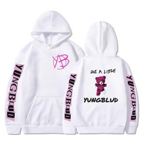 Sudadera con capucha de lana inspirada en Y2K, estilos recortados y de gran tamaño, colores y tamaños personalizados - Product Image 2