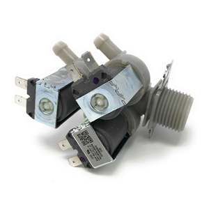 Vanne d'admission d'eau froide électrique à trois solénoïdes de remplacement pour lave-linge à chargement frontal Modèle 5220FR2075LCM 110V Plastique - Product Image 2