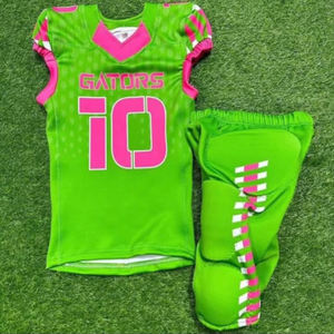 Uniforme de football américain réversible d'usine original personnaliser les maillots de football américain en sergé de haute qualité - Product Image 4