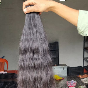 Extensions de cheveux vierges indiens à donneur unique Remy de haute qualité pour Genius Weft Raw Natural Temple Wave Cheveux humains à haut rendement - Product Image 1