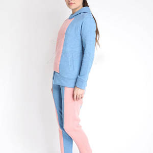 Quantité minimale de commande bas Conception personnalisée Survêtements pour femmes Utilisation en extérieur Vêtements pour femmes Survêtement uni de couleur unie - Product Image 4