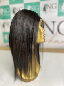 Top <strong>Product</strong> Transparent Lace Closure <strong>4</strong>*<strong>4</strong> Straight Wig Vietnamese Human Hair Blonde <strong>Color</strong> Raw Material Genius Weft <strong>Bundle</strong>