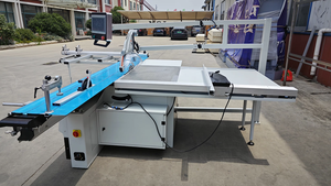 ZICAR prix compétitif mélamine planche découpeuse scie à panneaux scie à table coulissante 45 ou 90 degrés pour le travail du bois - Product Image 6