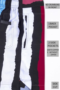 Pantalones Cortos Elásticos Personalizados al por Mayor para Hombre, Ropa Casual de la Más Alta Calidad con Diseño Sublimado, Secado Rápido, Poliéster/Algodón - Product Image 4