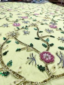 Robes de soirée en coton brodées à la main, fabrication ODM - Product Image 5