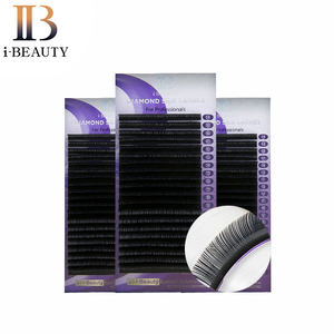 I-beauty-Extensión de pestañas, mezcla de seda de diamante ib, marca coreana - Product Image 1