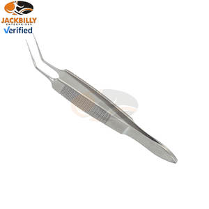 Instruments chirurgicaux ophtalmiques en acier inoxydable réutilisables, forceps manuels de capsulorhexis Utrata pour la chirurgie oculaire - Product Image 6