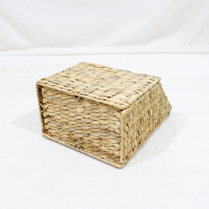 Comehome Water Hyacinth <b>Storage</b> Basket Slanted <b>File</b> Magazine Desktop Organizer - Product Image 6