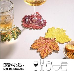 ที่รองแก้วลายสัตว์ตกแต่งบนโต๊ะอาหารที่ออกแบบโดยใช้ลูกปัดแก้วอย่างดีที่สุดสำหรับงานปาร์ตี้และงานอื่นๆ - Product Image 6