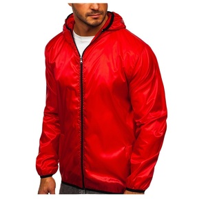 Hot Selling Casual Windproof <b>Jacket</b> Stand <b>Collar</b> Best Quality Sublimation Printed Design Custom Men Windbreaker <b>Jacket</b> - Product Image 5