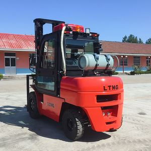 Nouveau chariot élévateur chinois à essence GPL 4 tonnes 4000kg chariot élévateur à gaz avec support à gaz - Product Image 6
