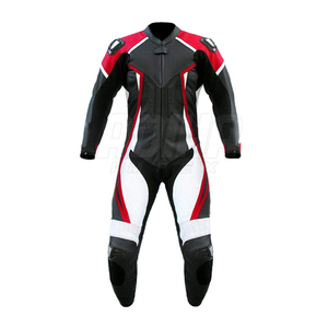 Combinaison de course en cuir pour moto personnalisée faite par des professionnels Costumes de moto de haute qualité de style le plus récent Vente en gros Costumes d'équitation de vélo - Product Image 4