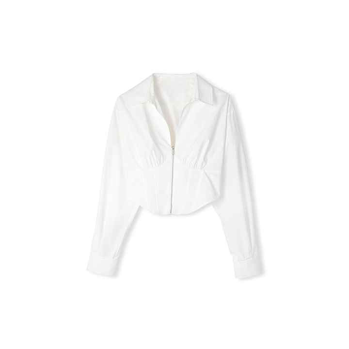 Design Crop Corset Women's Shirt