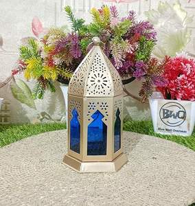 Handmade Moroccan Iron <b>Lanterns</b> | Decorative Hanging Tealight <b>Candle</b> <b>Holders</b> for Home Outdoor Wedding & Christmas Decoration - Product Image 1