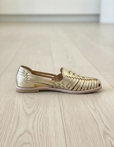 Sandalias Planas de Cuero para Mujer, con Múltiples Tiras Trenzadas, Transpirables, Ligeras, Sólidas, a la Moda, para Uso en Exteriores - Product Image 6