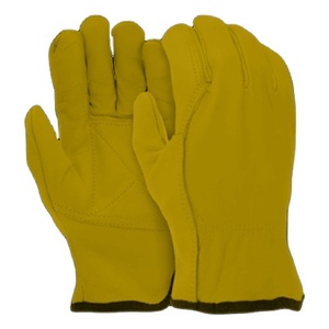 ถุงมือทำงานหนังวัวลายเม็ดหนังแบบสองฝ่ามือ ทนความร้อนและประกายไฟ  นุ่มสบาย - Product Image 6