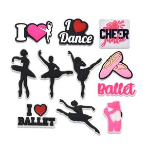 YIQU, оптовая продажа, ПВХ, шармы для танцевальной обуви - Product Image 1