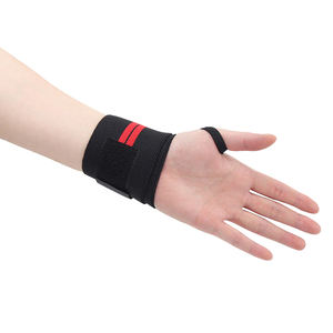 High Elasticity Breathable <b>Wrist</b> <b>Support</b> Wraps Adjustable Compression <b>Wrist</b> Bandages for Powerlifting & Strength Training - Product Image 4