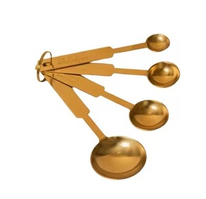 Tasses à mesurer en matériau de haute qualité, finition argentée, tasses à mesurer pour la maison et la cuisine - Product Image 4