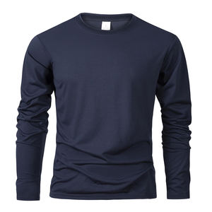 T-shirt pour homme personnalisé, design sur mesure, 100% polyester, manches longues, style tendance, anti-rides - Product Image 3